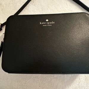 Kate Spade Black Bag with cream  interior.